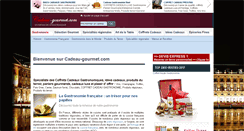 Desktop Screenshot of cadeau-gourmet.com